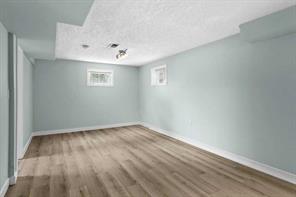 Meeting room area in the newly renovated lower level