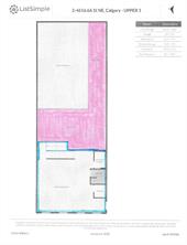 Floor Plan - Mezzanine (TI in Pink by Tenant)