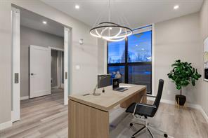 Virtually staged as an office