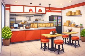 Excellent opportunity to acquire a fully built-out restaurant space in the highly sought-after...