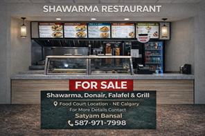Excellent opportunity to acquire a well-established shawarma restaurant located in a busy mall food...