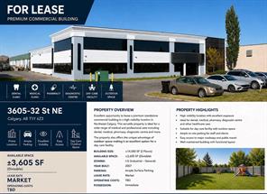 3605 32 Street NE For Lease